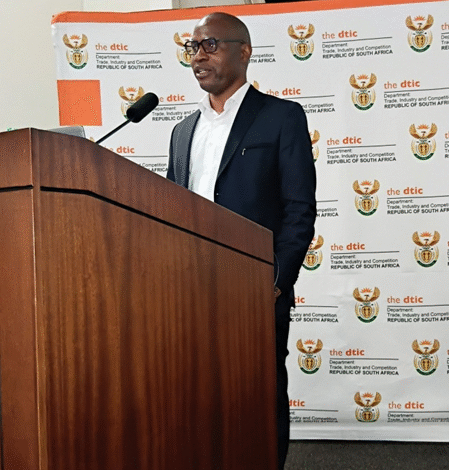 Photo credit: South Africa’s Department of Trade, Industry and Competition