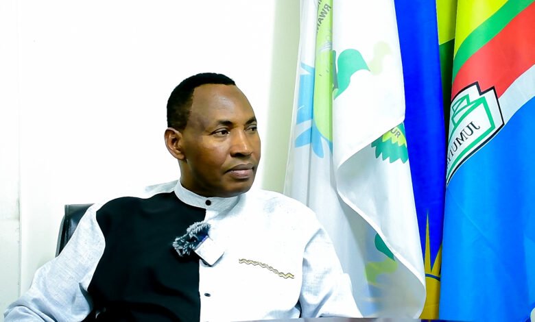 Professor Callixte Kabera, Vice Chancellor of East African University of Rwanda,
